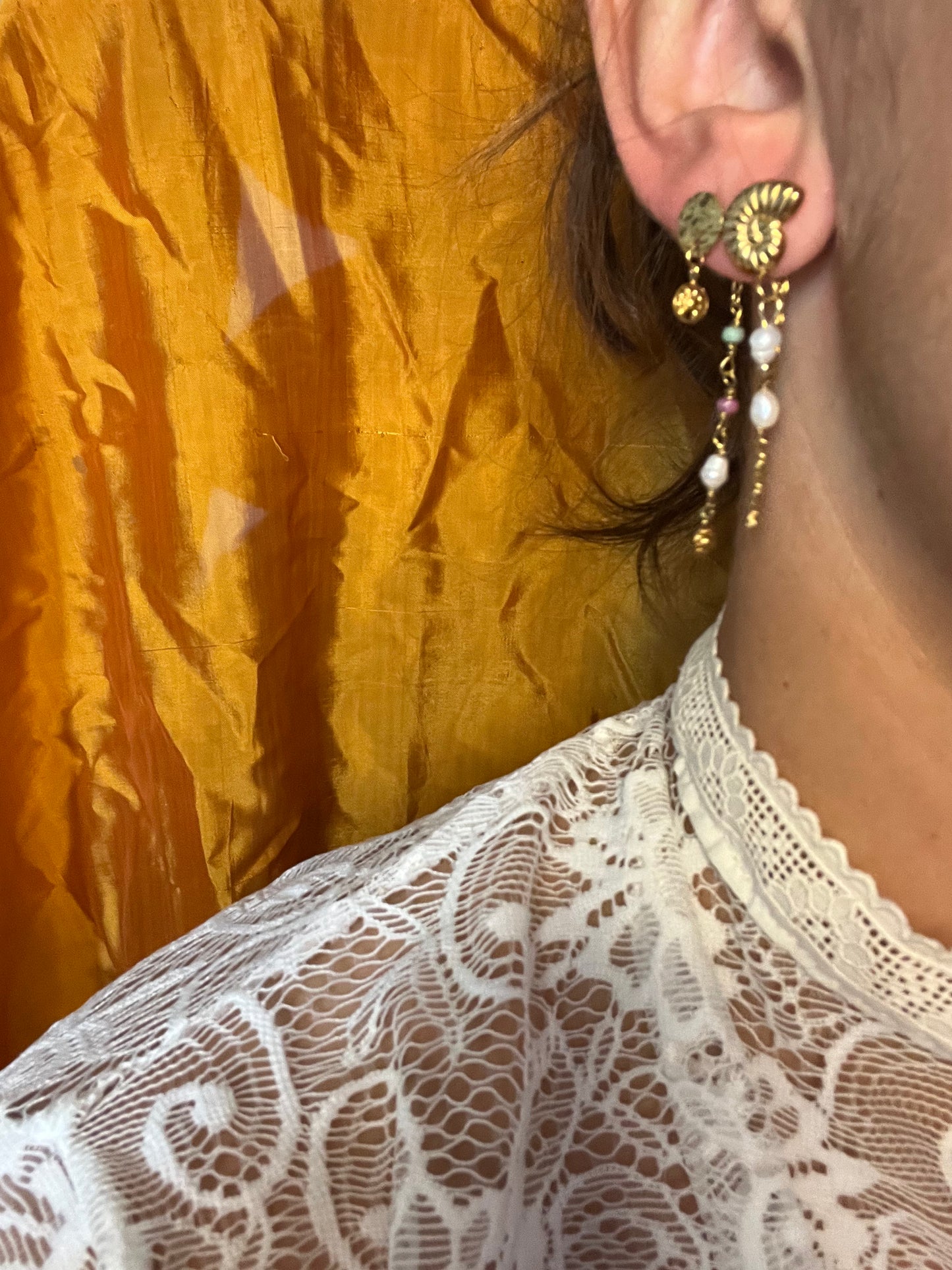 Boucles d'oreilles Halia bohème