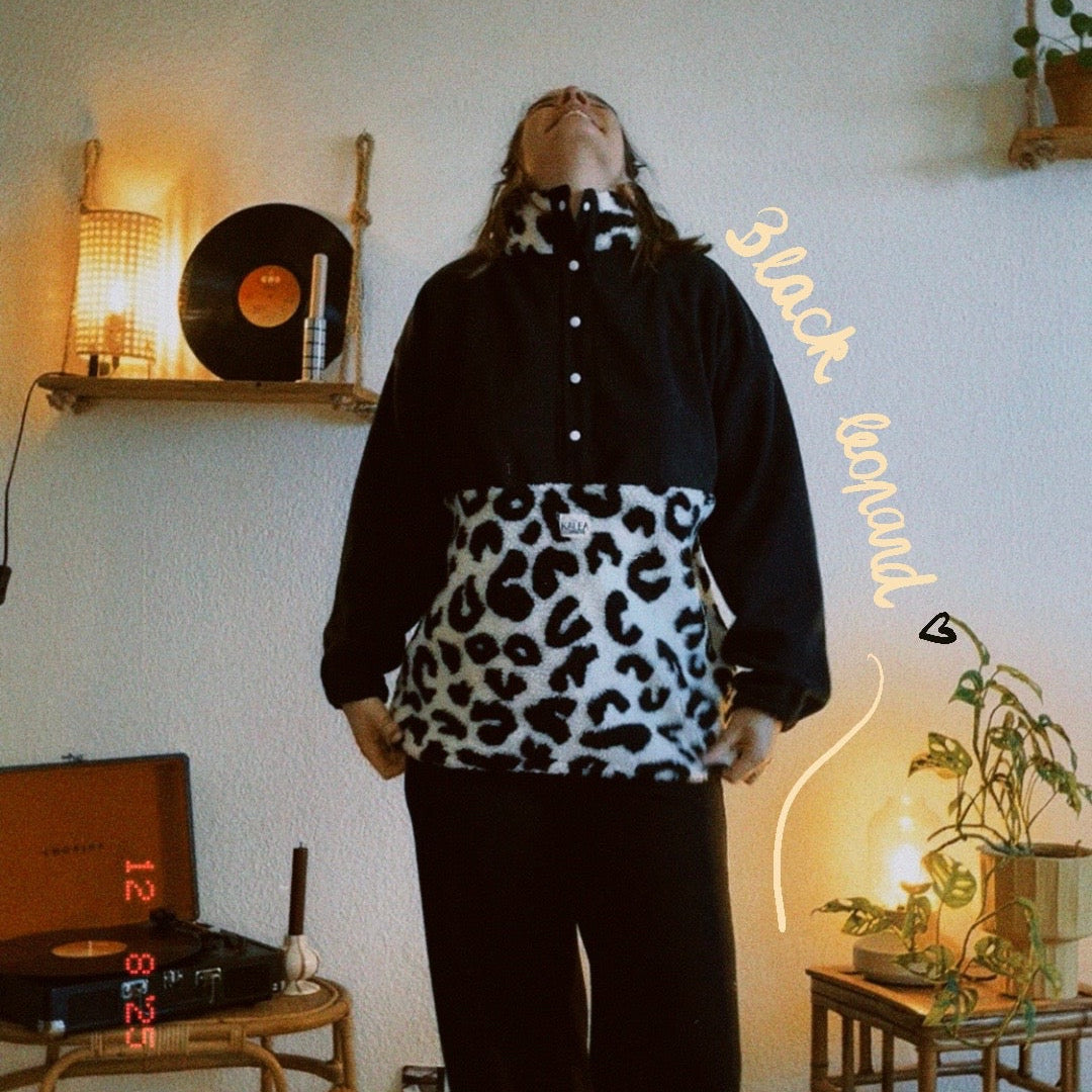 Polaire Black Léopard 🖤🐆