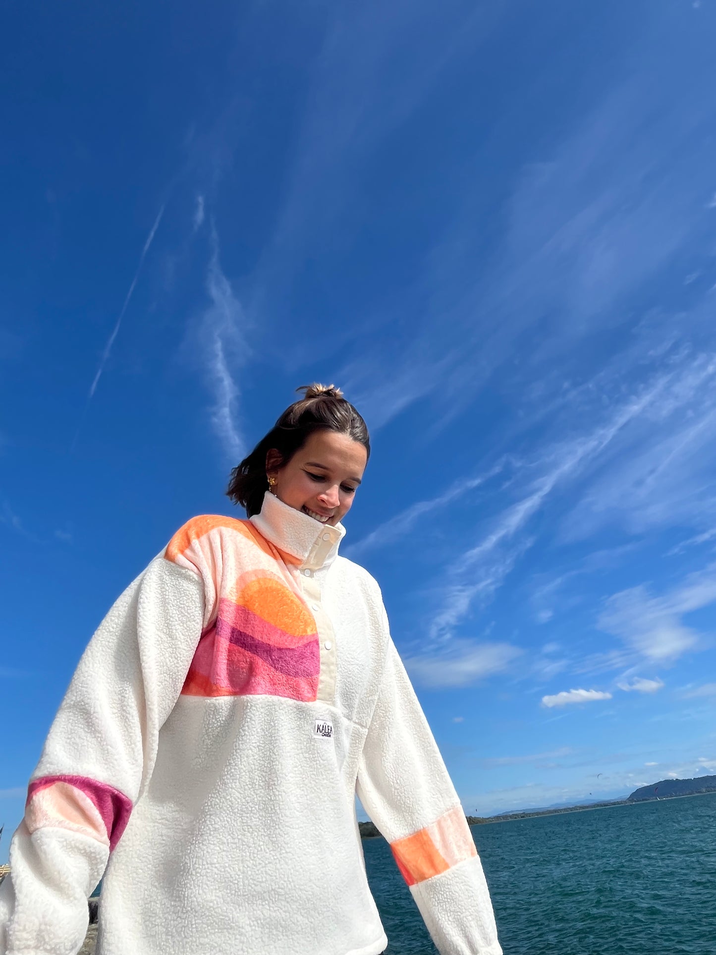 Polaire Unique Sunset / Blanc