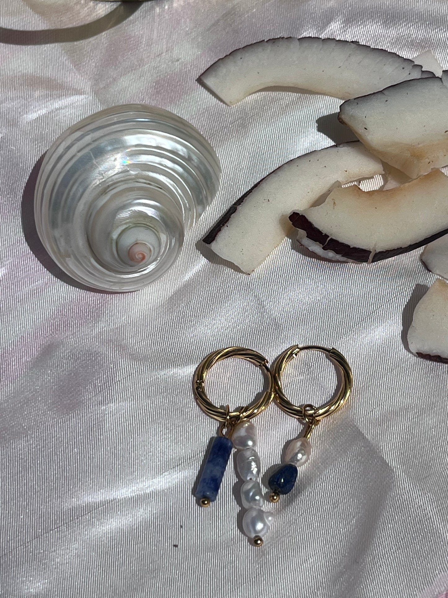 Boucles d'oreilles Little Blue Hole