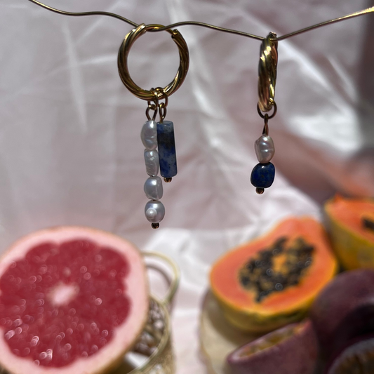 Boucles d'oreilles Little Blue Hole