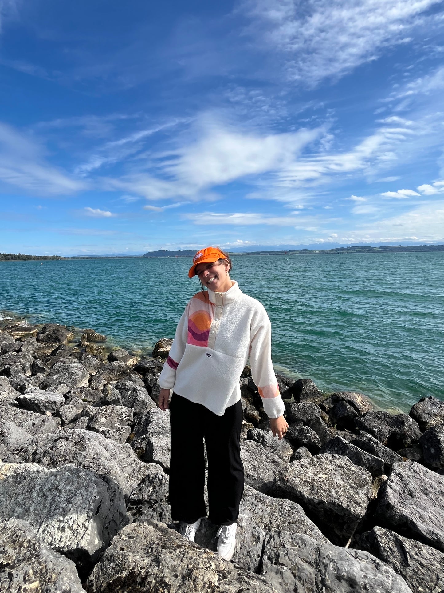 Polaire Unique Sunset / Blanc