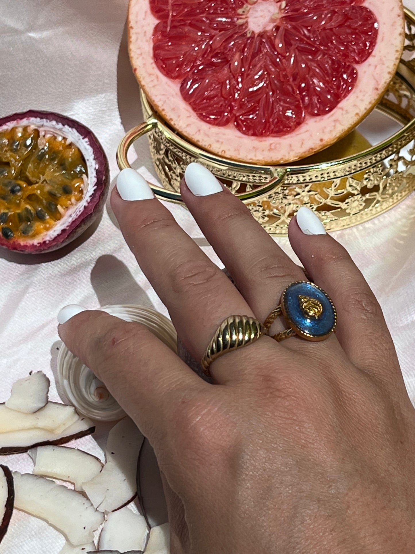 Bague Deep Blue