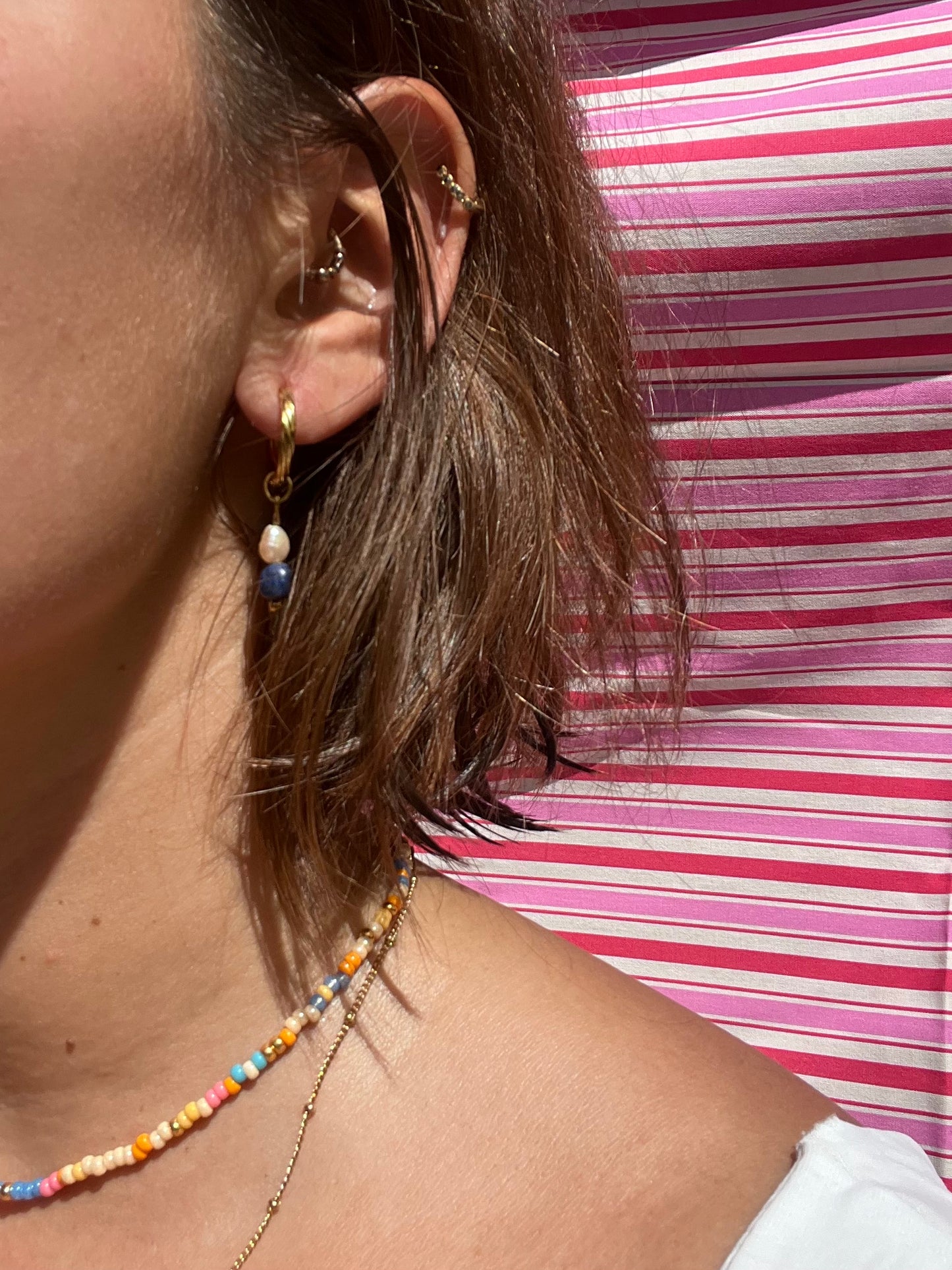 Boucles d'oreilles Little Blue Hole