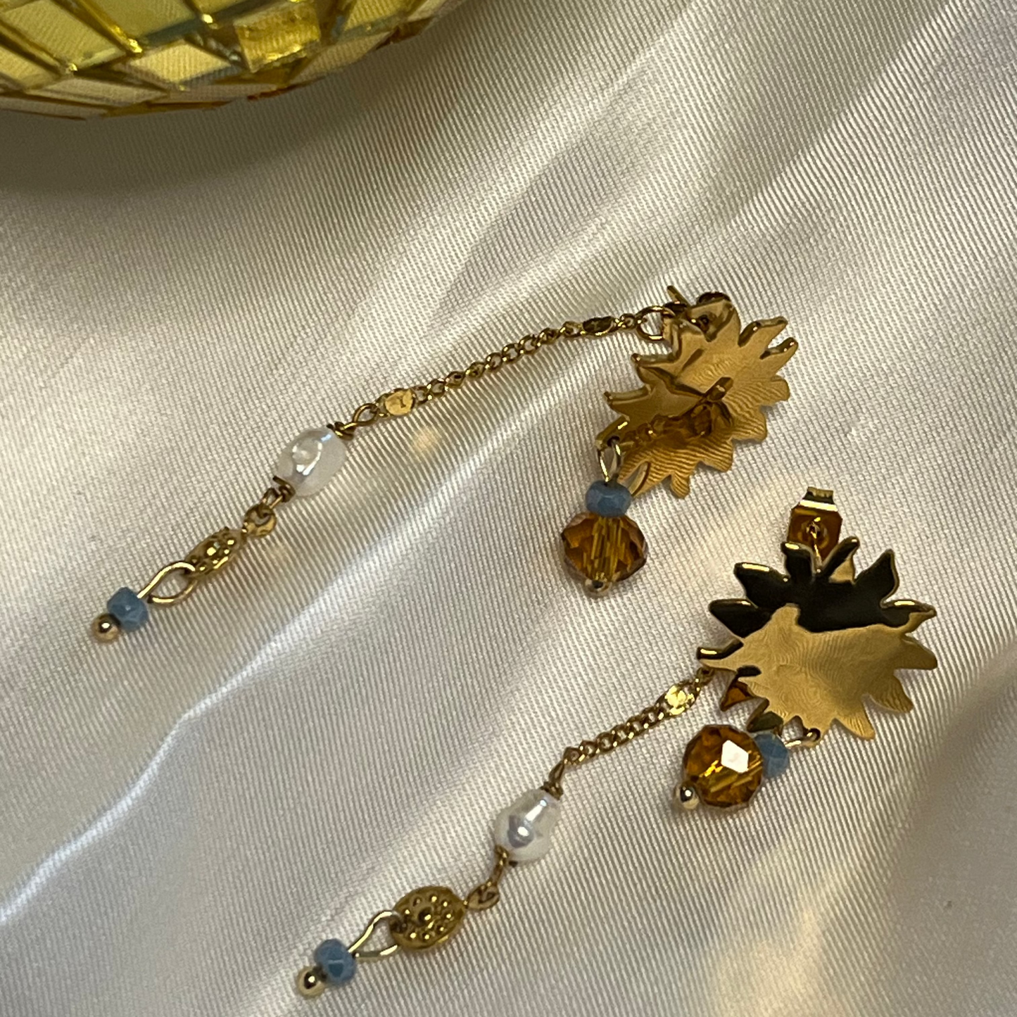 Boucles d'oreilles Halia soleil