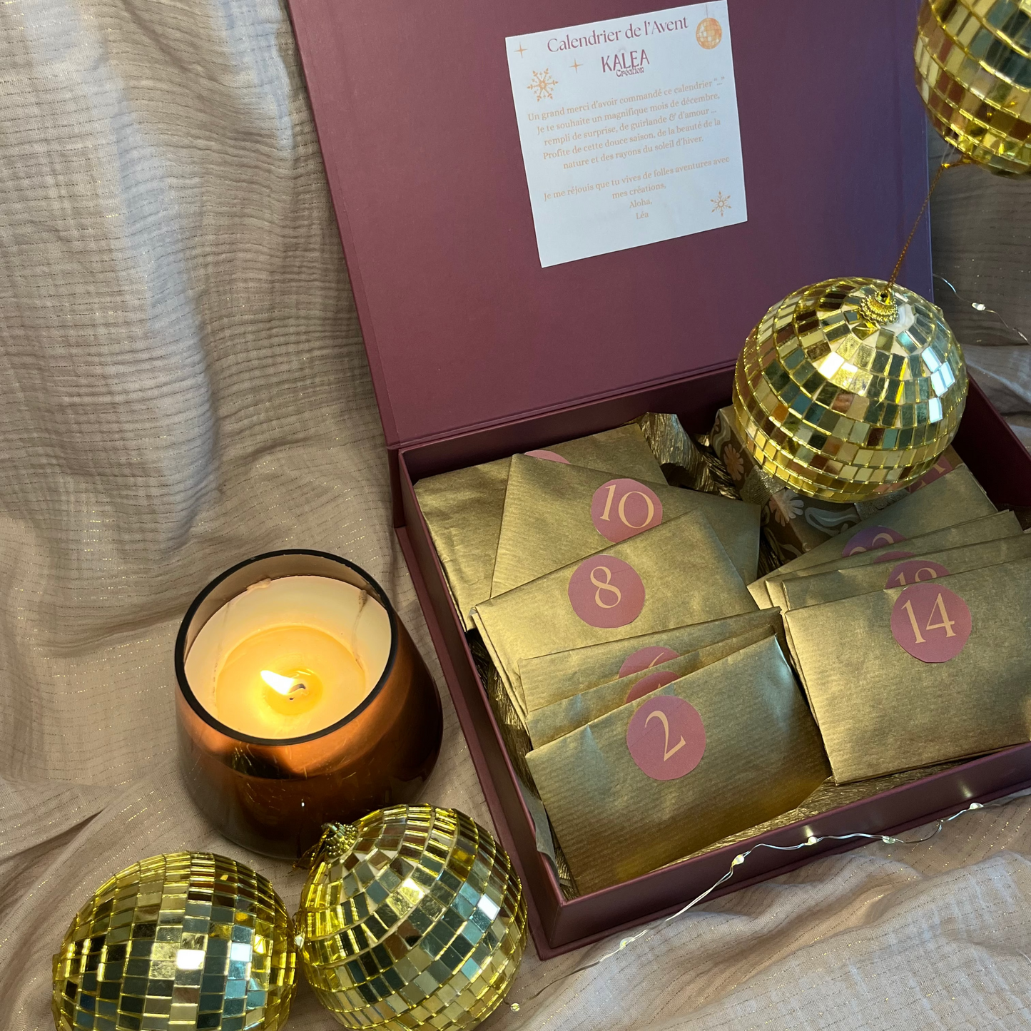 ✨ Calendrier de L'Avent - Edition limitée ✨