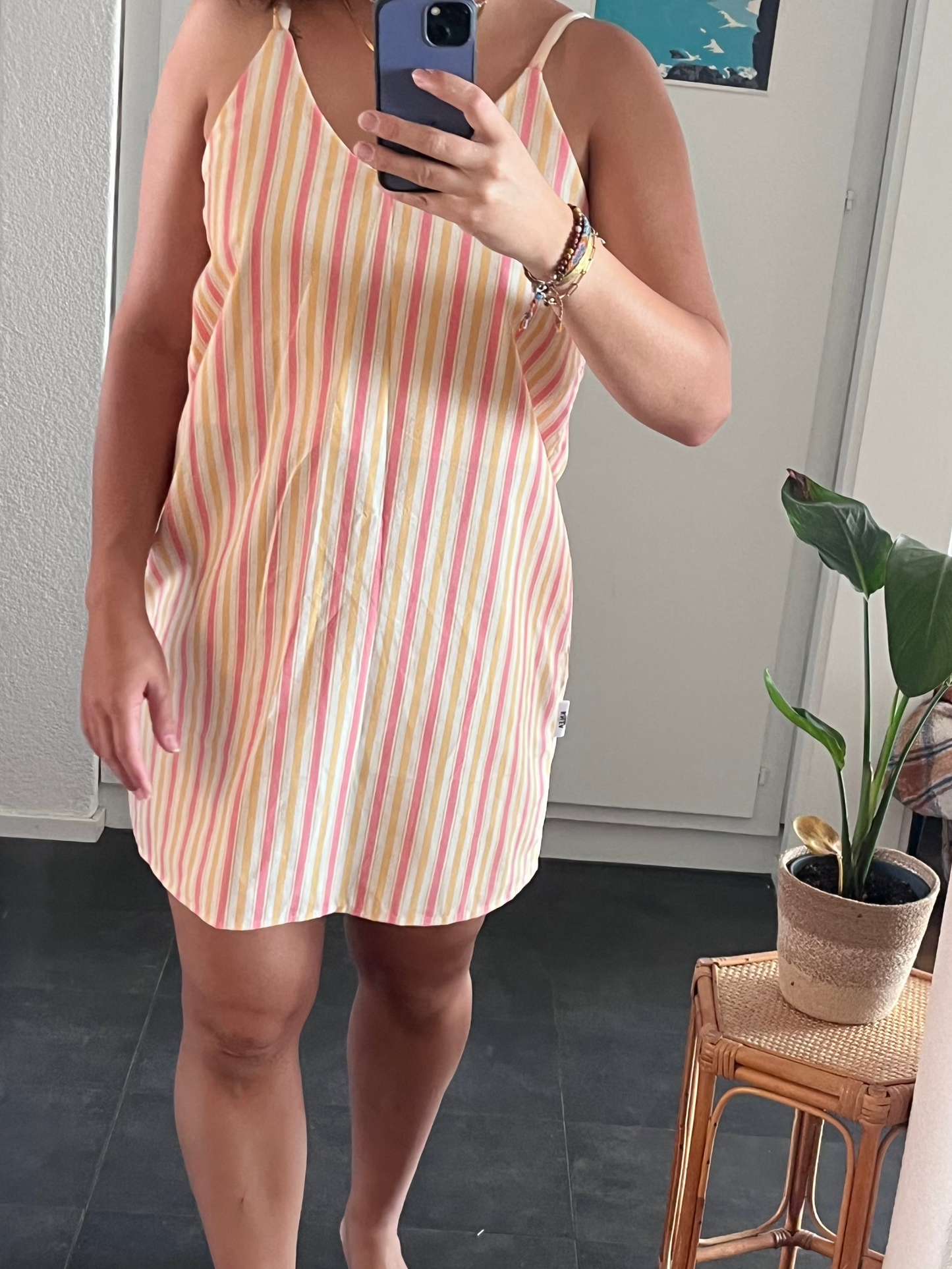 Robe dos nus à Rayure 🌞