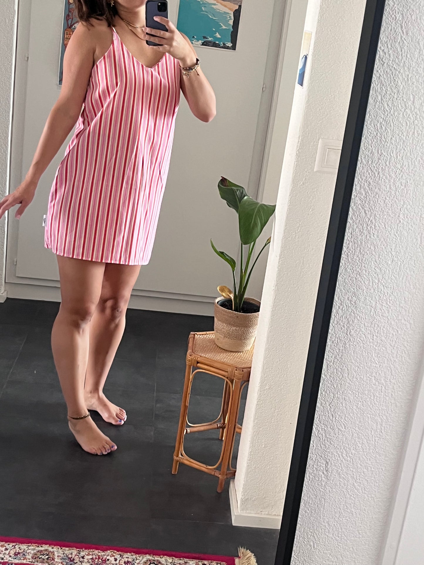 Robe dos nus à Rayure 🌞