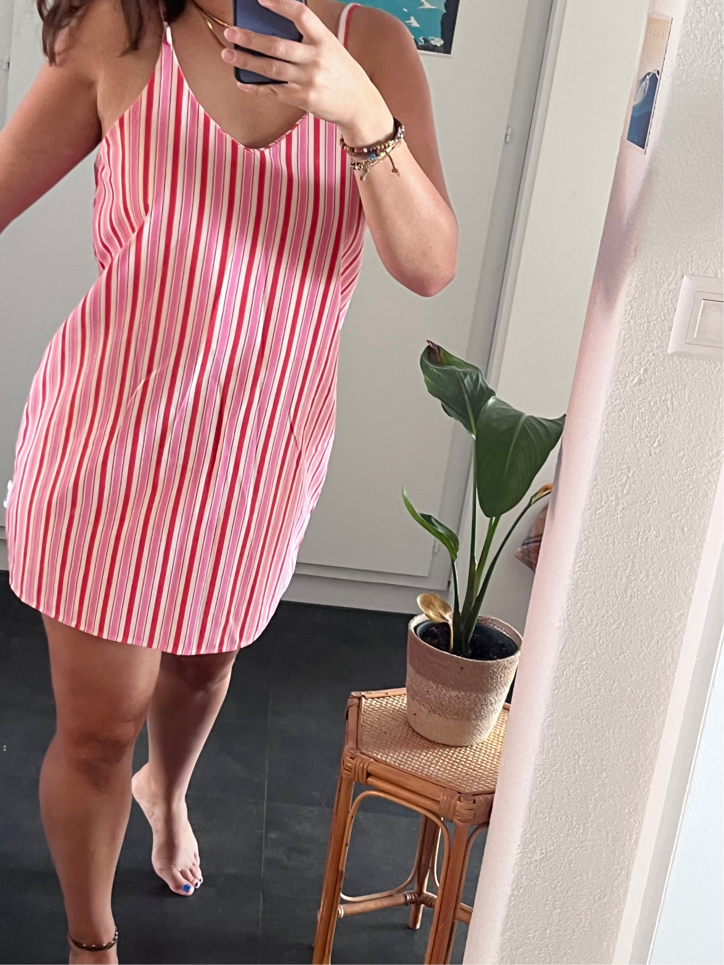 Robe dos nus à Rayure 🌞