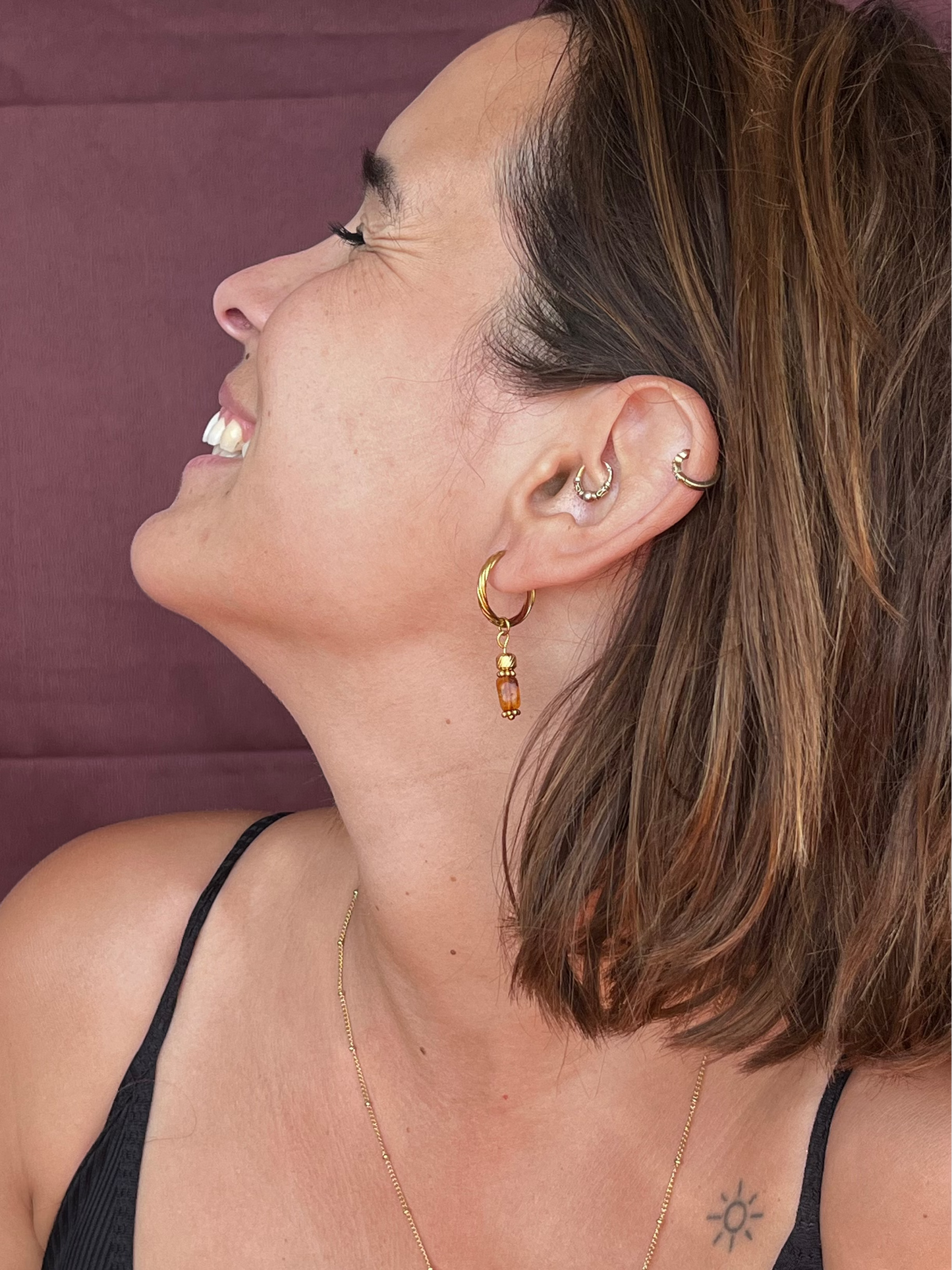 Boucles d'oreilles Alma Dorada