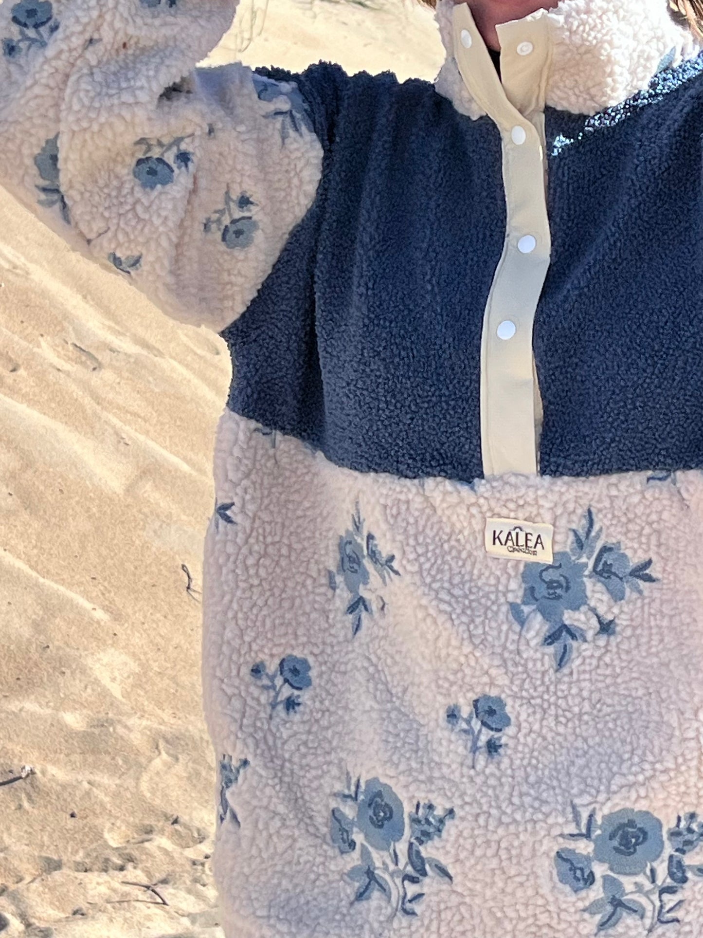 Polaire fleurs d'océan 💙